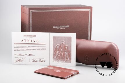 Jacques Marie Mage Atkins Limitierte Brille Für Kenner, Größe: large, Passend für Herren Jacques Marie Mage Atkins Limitierte Brille Für Kenner, Größe: large, Passend für Herren