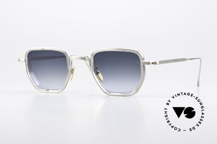 Jacques Marie Mage Atkins Eckige Outlaw Sonnenbrille, Jacques Marie Mage Sonnenbrille, Atkins, col. Frost, Passend für Herren