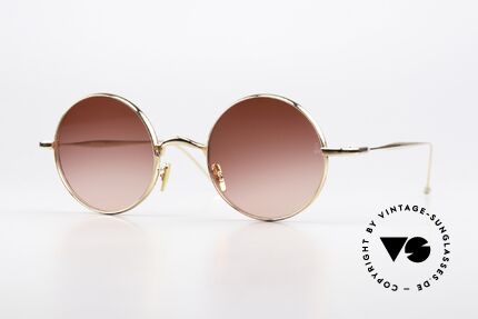 Jacques Marie Mage Diana Runde Titan Sonnenbrille Details