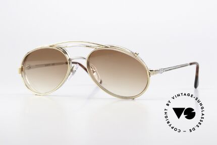 Bugatti 14009 Herrenbrille 80er Bicolor Details