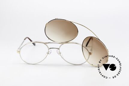 Bugatti 14009 Herrenbrille 80er Bicolor, Größe: medium, Passend für Herren