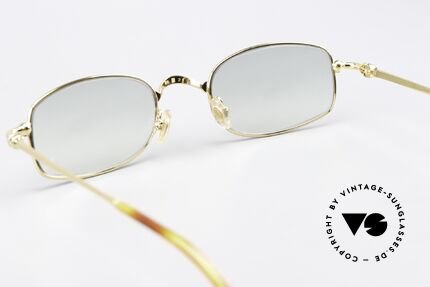 Cartier Sadir 22kt Thin Rim Collection, KEINE RETRObrille; 1999er Original mit orig. Verpackung, Passend für Herren und Damen