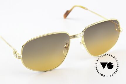 Cartier Romance LC - S Luxus Sonnenbrille Gucci Etui, 2nd hand Modell im neuwertigen Zustand mit GUCCI Etui, Passend für Herren und Damen