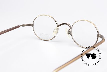 Matsuda 10136 Oval Runde Vintage Brille, Größe: medium, Passend für Herren und Damen