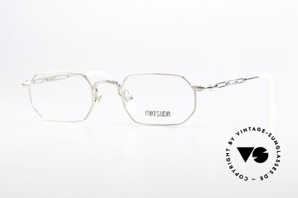 Matsuda 2881 Vintage Brillenfassung Eckig, vintage Matsuda Brillenfassung aus den 1990ern, Passend für Herren