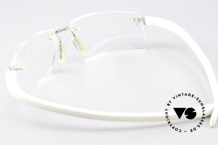 Tag Heuer 5201 Reflex Randlose Sport Luxusbrille, ungetragen, platin-platiniert, mit original Etui, Passend für Herren