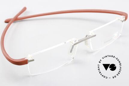 Tag Heuer 3110 Reflex Titan Luxusbrille Randlos, sportlicher und luxuriöser Lifestyle für Männer, Passend für Herren