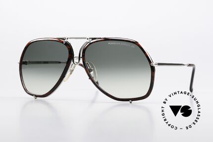Porsche 5637 Original 80er No Retro Brille, sportliche, originelle PORSCHE CARRERA Sonnenbrille, Passend für Herren