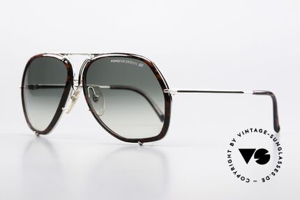 Porsche 5637 Original 80er No Retro Brille, eine echte Alternative zur klassischen "Aviator-Brille", Passend für Herren