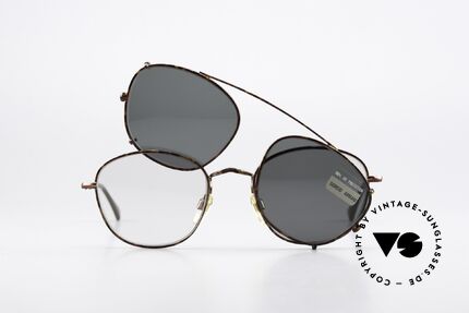 Giorgio Armani 169 Clip On 80er Vintage Brille, Größe: medium, Passend für Herren und Damen