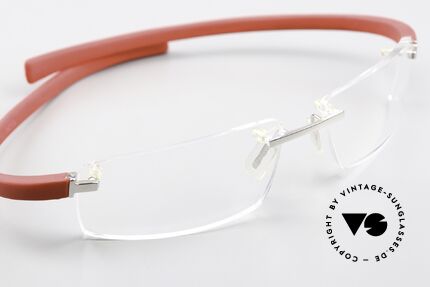 Tag Heuer 5201 Reflex Platin Sport Luxusbrille, sportlicher und luxuriöser Lifestyle für Männer, Passend für Herren