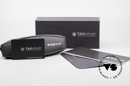 Tag Heuer 5201 Reflex Platin Sport Luxusbrille, KEINE Retrobrille, sondern ein Original von 2004, Passend für Herren