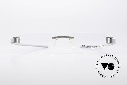 Tag Heuer 7101 Luxus Und Funktionalität, eine extrem sportliche Randlosbrille für Herren, Passend für Herren