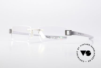 Tag Heuer 7101 Luxus Und Funktionalität, formbare "Racing" Bügel aus Elastomer-Gummi, Passend für Herren