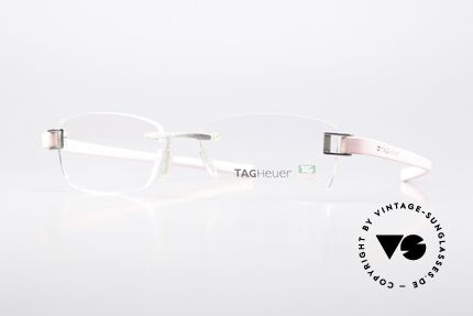 Tag Heuer 7107 Platin Gebürstet Rosé, Tag Heuer Brille TH 7107, color 007; Gr. 54-18, Passend für Herren