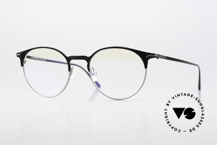 Tom Ford TF5548 Unisex Designerbrille Panto Details