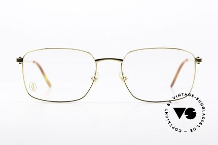 Brillen Cartier C Decor Metal Vergoldete Luxus Brille