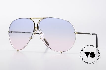 Porsche 5621 Unikat Baby-Blau Pink Verlauf Details