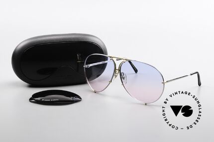 Porsche 5621 Unikat Baby-Blau Pink Verlauf, ungetragenes Unikat (inkl. dem orig. Porsche Hart-Etui), Passend für Herren
