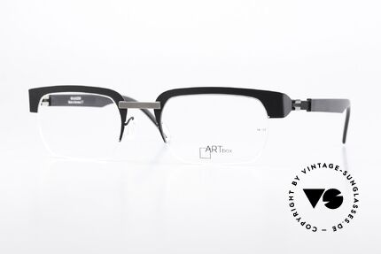 Bajazzo Cado 2 Eckige Brille Halb Randlos Details