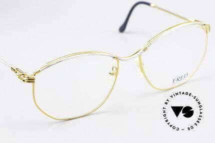 Fred Cythere - L Echte Seglerbrille Für Damen, KEIN RETRO, ein kostbares altes Original in Gr. 57/16, Passend für Damen