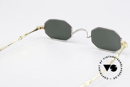 Lunor I 01 Telescopic Bicolor Platin & Vergoldet, 2. hand Modell, exzellenter Zustand, mit orig. Etui, Passend für Herren und Damen