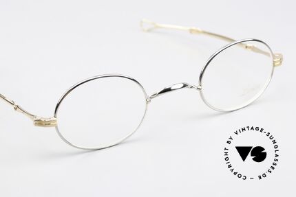 Lunor I 10 Telescopic Platin Plattiert & Rosé Gold, altes, ungetragenes LUNOR Original von circa 1999, Passend für Herren und Damen