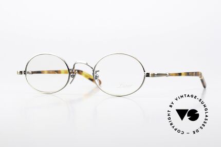 Lunor VA 100 Ovale Vintage Brille Antik Gold Details