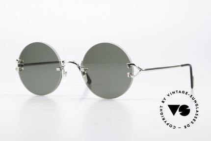 Cartier Madison Platinum Tendenz Large Size Details