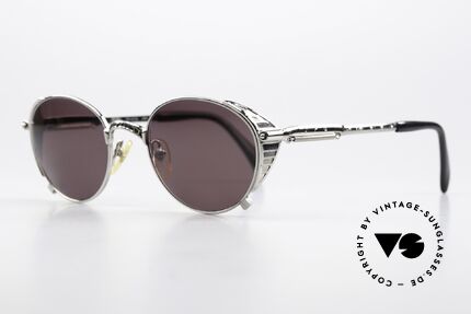 Jean Paul Gaultier 56-4174 Steampunk Sonnenbrille 90er, industrial Design oder auch "Steampunk-Brille", Passend für Herren und Damen