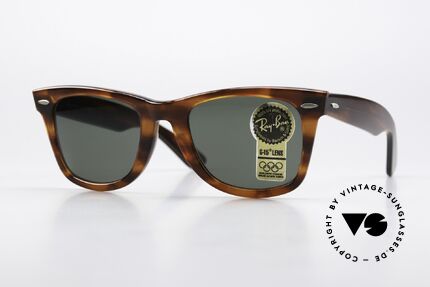 Ray Ban Wayfarer I Original USA Sonnenbrille, Wayfarer: der absolute Sonnenbrillenklassiker, Passend für Herren und Damen Ray Ban Wayfarer I Original USA Sonnenbrille, Wayfarer: der absolute Sonnenbrillenklassiker, Passend für Herren und Damen