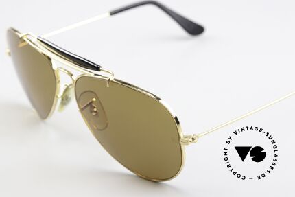 Ray Ban Outdoorsman Driving Chromax Gläser, KEINE Retrobrille, sondern ein altes USA-Original!, Passend für Herren und Damen