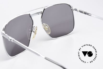 Dunhill 6011 80er Sonnenbrille Verchromt, KEIN RETRO, sondern ein kostbares altes ORIGINAL, Passend für Herren