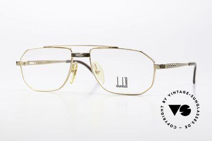 Dunhill 6150 Klassische Herrenbrille 1992 Details