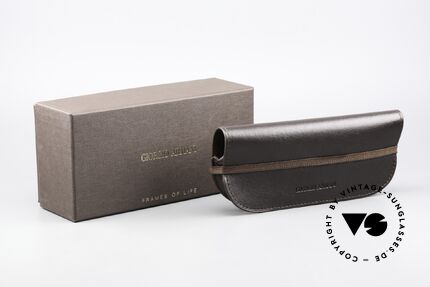 Giorgio Armani 229 43mm Schubert Brille von Armani, ein ungetragenes 1990er Original mit neuem Etui by GA, Passend für Herren und Damen