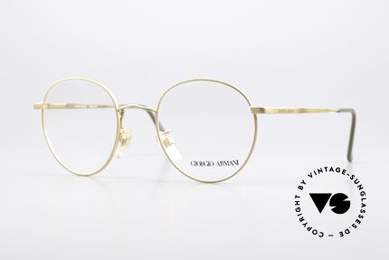 Giorgio Armani 201 Vintage Brille 90er Unisex Details