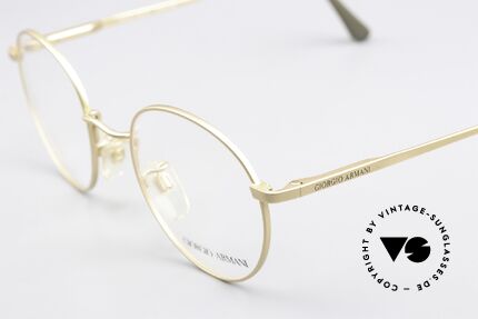 Giorgio Armani 201 Vintage Brille 90er Unisex, ungetragen (wie alle unsere GA Designer-Gestelle), Passend für Herren und Damen