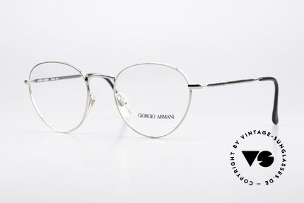 Giorgio Armani 165 Alte Brille Panto 80er 90er Details