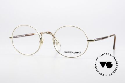 Giorgio Armani 172 Ovale No Retro Brille 90er Details