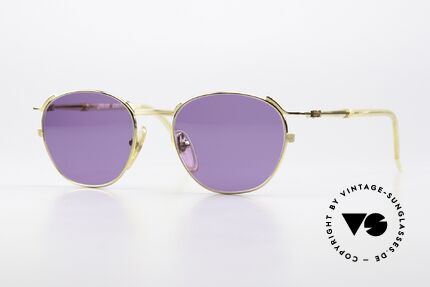 Jean Paul Gaultier 57-2276 Junior Collection Vergoldet, einzigartige Sonnenbrille von Jean Paul Gautier, Passend für Herren und Damen
