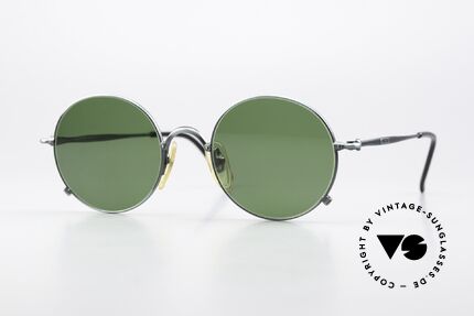 Jean Paul Gaultier 55-1176 Runde Designerbrille 1994, zeitlose Designersonnenbrille von Jean Paul Gaultier, Passend für Herren und Damen