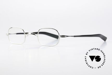 Lunor II A 00 Vintage Brille Platin Plattiert, extrem hochwertig platin-plattiert; TOP-Qualität, Passend für Herren und Damen