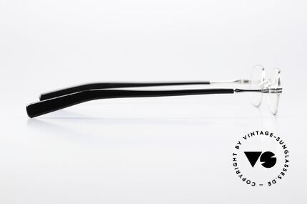 Lunor II A 00 Vintage Brille Platin Plattiert, stilvoll, elegant und heutzutage kaum noch zu finden, Passend für Herren und Damen