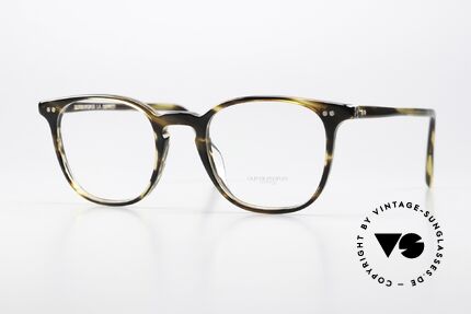 Oliver Peoples Ebsen Klassische Brillenform Men, Oliver Peoples Brille, Modell Ebsen, Größe 48/20, Passend für Herren