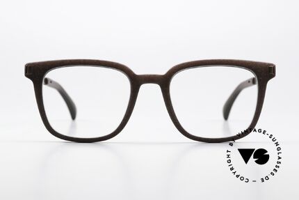 Mykita Mylon Barley 3D Druck Hybrid Unisex Brille, eckiges Panto-Design, Gr. 51-20 in Color 307, Passend für Herren und Damen