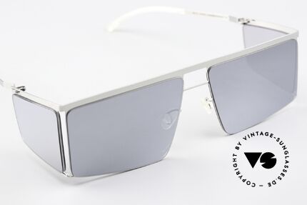 Mykita Helmut Lang HL001 Eckige Brille Seitenscheiben, ungetragenes Modell mit vollständiger Verpackung!, Passend für Herren und Damen