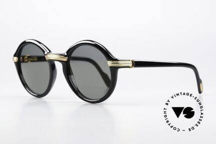 Cartier Cabriolet - L Ultra Seltene 52mm L Size, Fassung mit Federscharnieren in Large Gr. 52/22, 135, Passend für Herren und Damen