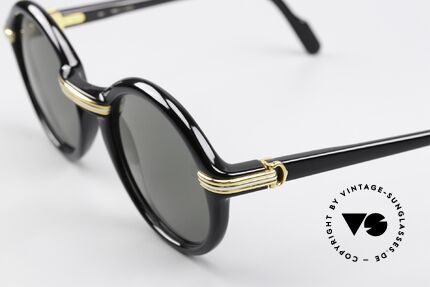 Cartier Cabriolet - L Ultra Seltene 52mm L Size, hochwertig entspiegelte Sonnengläser mit Cartier Logo, Passend für Herren und Damen