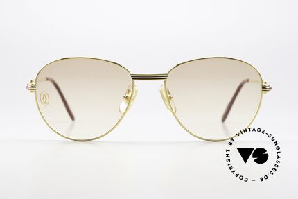 Cartier S Rubis 0,34 ct - M Echte Rubinen Brille 1988, Modell aus der "S"-Serie (Markteinführung 1988), Passend für Damen