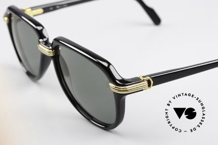 Cartier Vitesse - M Luxus Sonnenbrille Von 1991, hochwertig entspiegelte Sonnengläser mit Cartier Logo, Passend für Herren Cartier Vitesse - M Luxus Sonnenbrille Von 1991, hochwertig entspiegelte Sonnengläser mit Cartier Logo, Passend für Herren